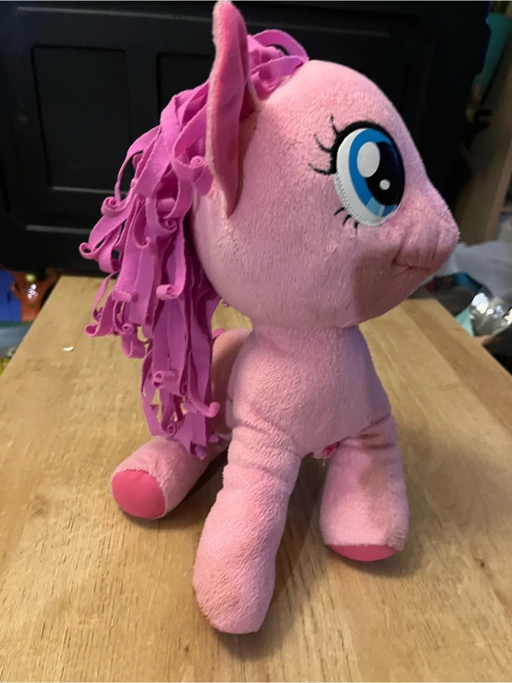 2013 12' Pinkie Pie Cutie Mark Light Up Interactive My Little Pony Plush WORKS